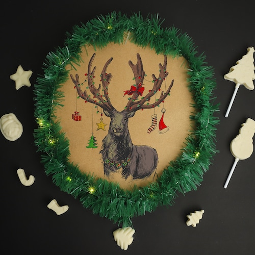 Buy Merry Xmas Wreath Combo