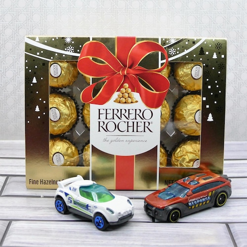 Buy Ferrero With Hot Wheels Cars