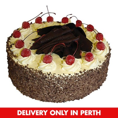 Cherry Filled Black Forest Cake