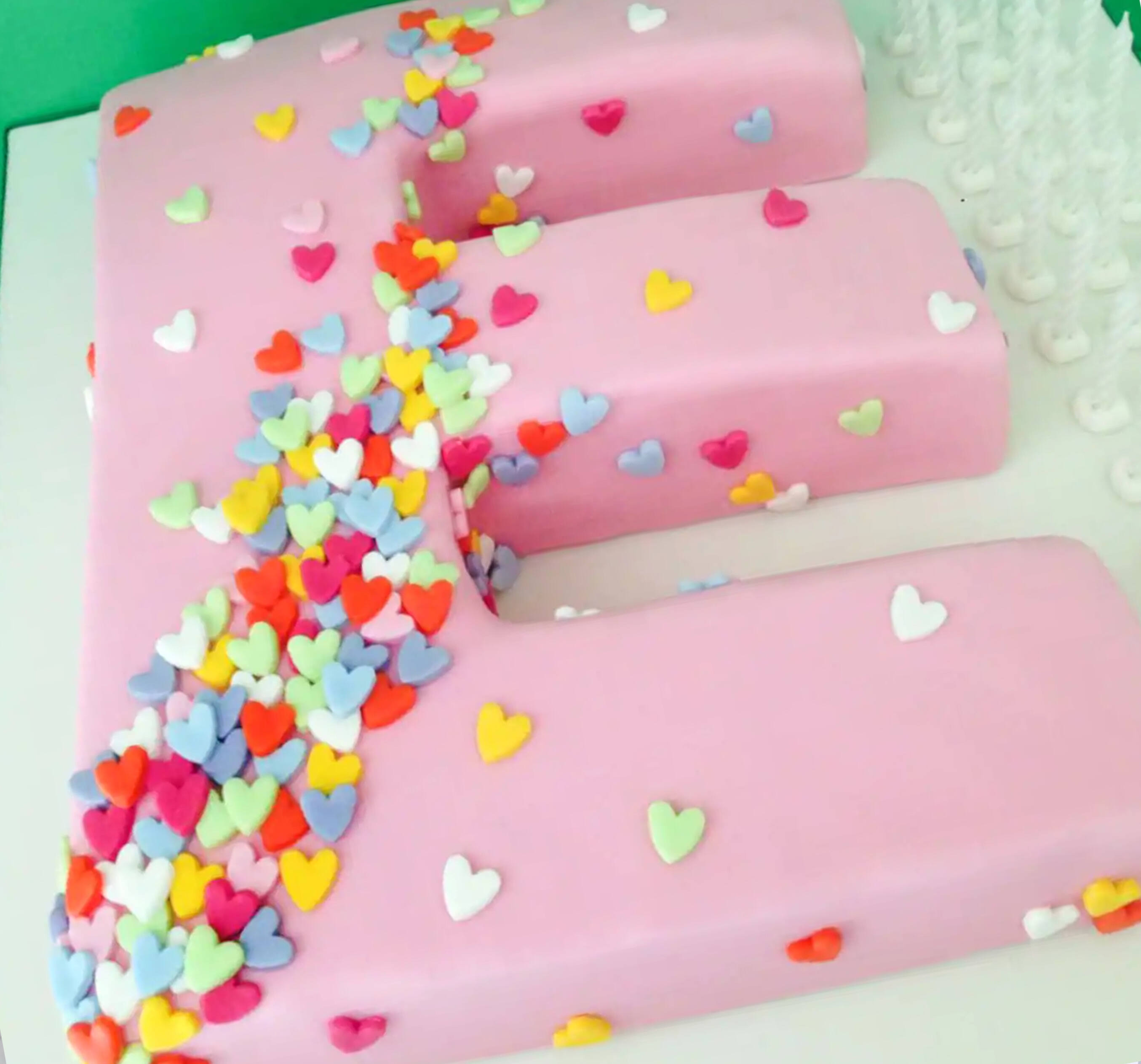 LETTER CAKE | How to make a Letter/Number Cake | Alphabet Cake | Made my  own birthday cake! - YouTube