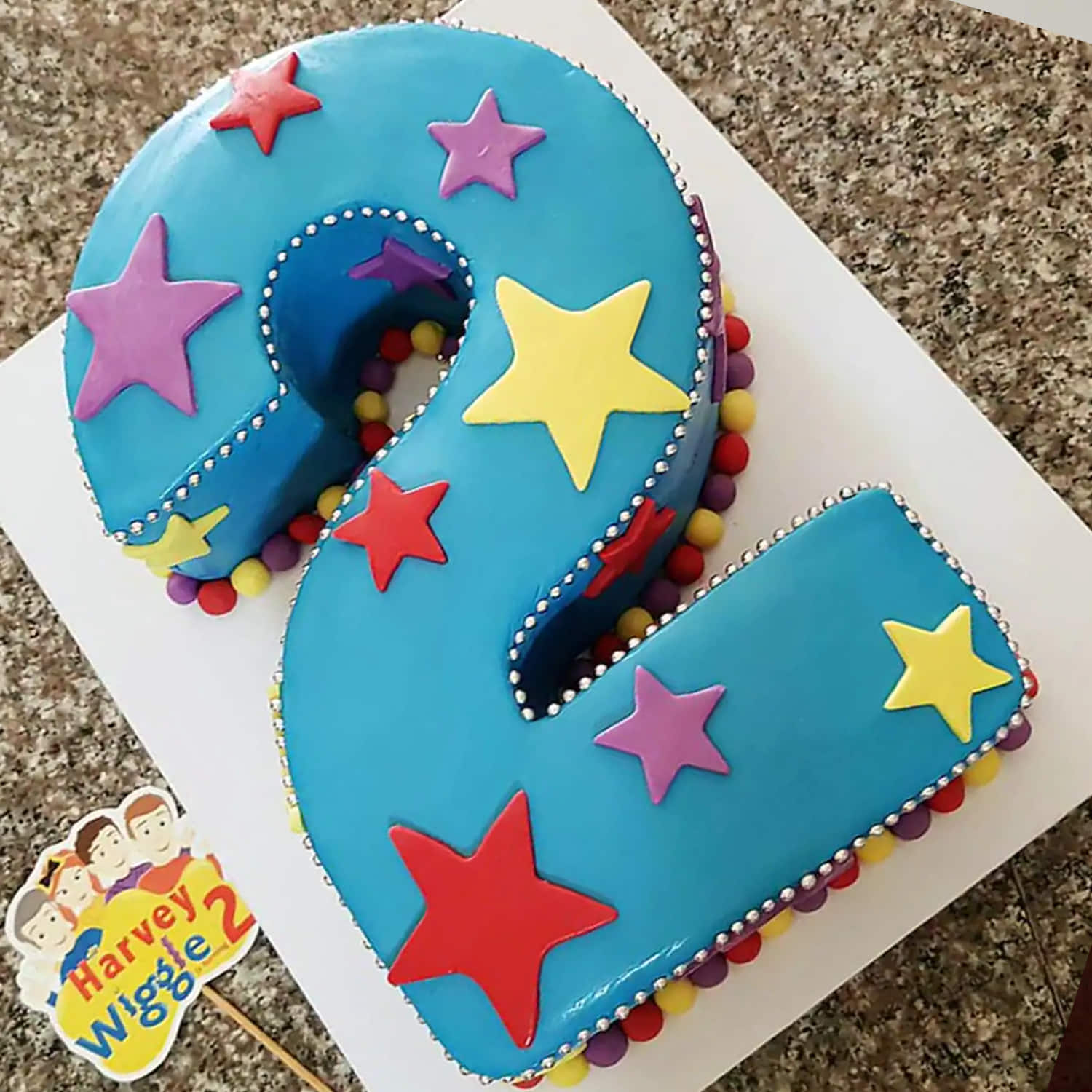 Bakerdays | Personalised 2nd Birthday Cakes | Number Cakes | bakerdays
