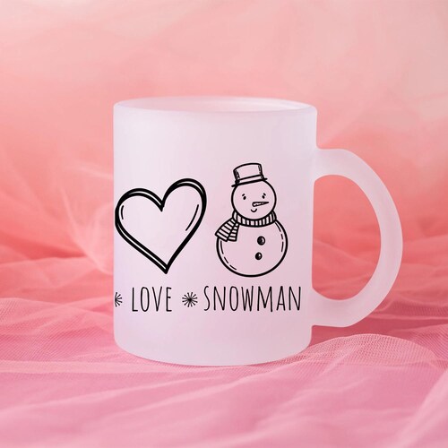 Buy Snowman Frosted Mug