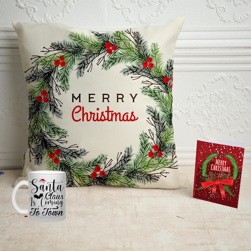 Buy Santa Coming Mug Combo