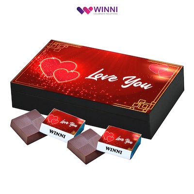 Love You Chocolate Box