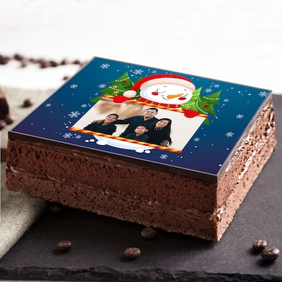 Xmas Chocolate Poster Cake