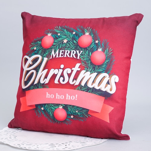 Buy Red Christmas Cushion