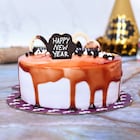 Wish Loaded Premium Butterscotch New Year Cake