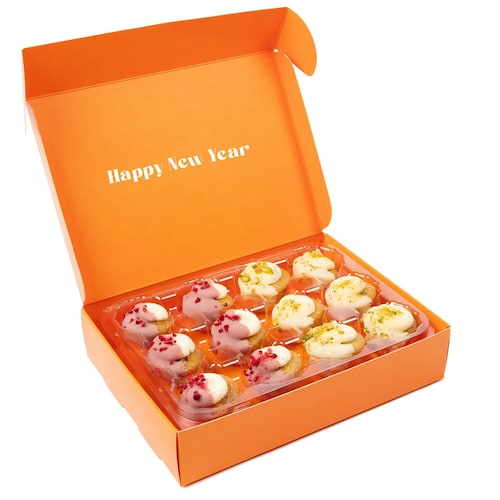 Buy Delectable Fruity Mini Cupcake Box