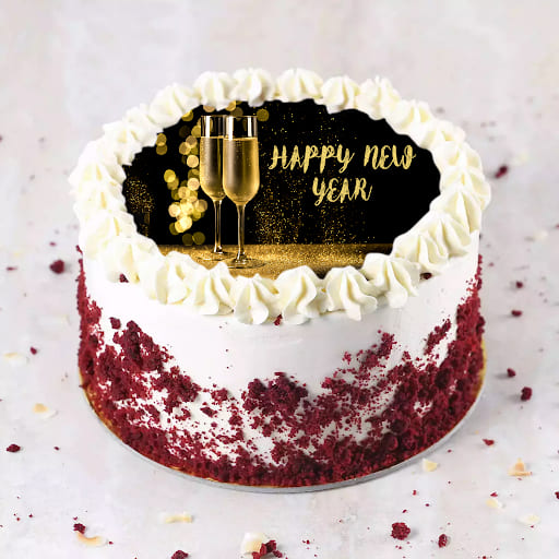 New Year Chocolate Truffle Cake @999, Free Home Delivery
