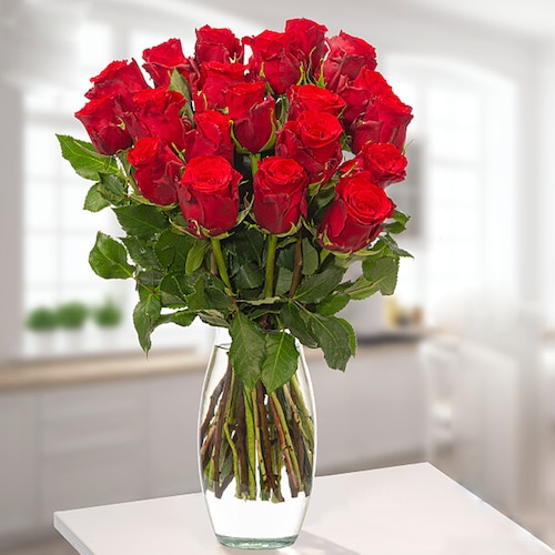 Buy Romantic 20 Red Roses