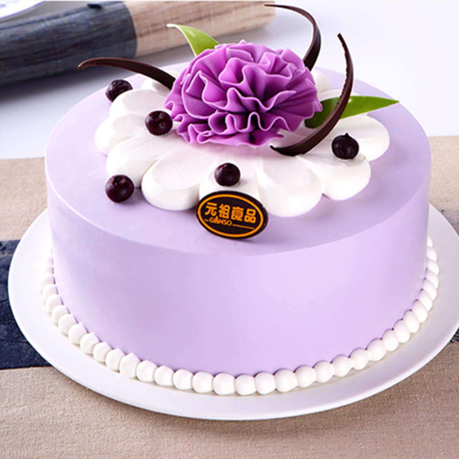 Order Lavender Bliss Cake Half Kg Online at Best Price, Free Delivery|IGP  Cakes