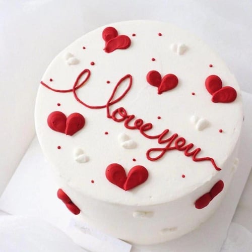 Buy Beautiful Love Heart Cake