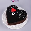 Buy Love Truffle Heart Shape Cake
