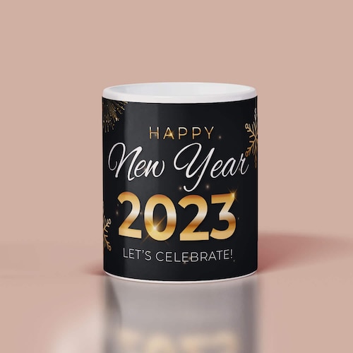 Buy Happy New Year Golden Mug