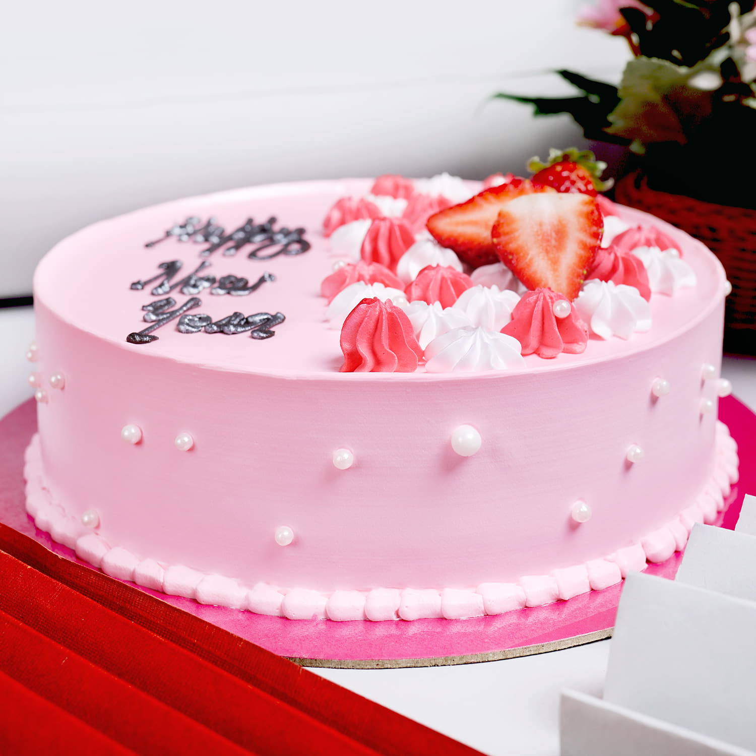 Vegan & Free From Gluten Pink Monster Cake – Flavourtown Bakery