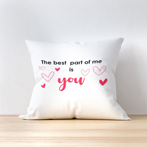 Buy Love You and Me Cushion