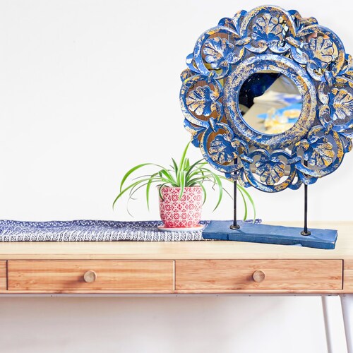 Buy Mirror With Leaf