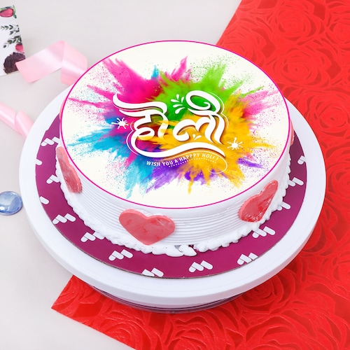 Buy Vibrant Holi Cake