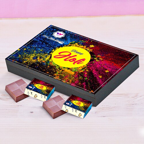 Buy Premium Holi Chocolate Box Set of 12 Pcs