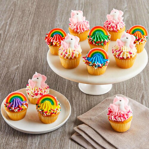 Buy Little Rainbows And Unicorns Cupcakes