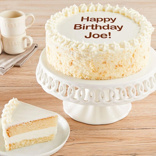 Buy Personalized Rich Vanilla Cake