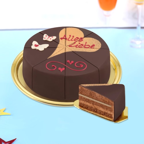 Buy Delectable Dark Chocolate Cake