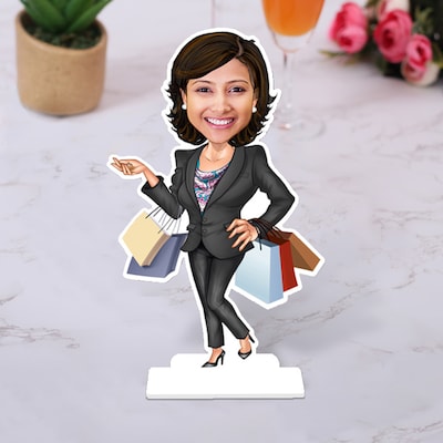 58617_Personalised Woman Caricature