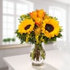 Buy Sunny Yellow Vincent With Vase
