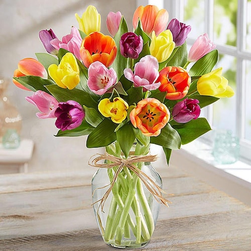 Buy Cheerful Tulips Gesture