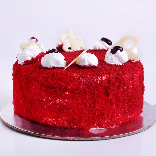 Buy Yummy Red Velvet  Cake 500 gm