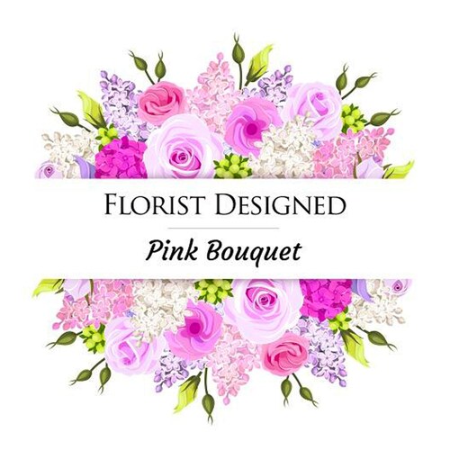 Buy Pink Floral Glance Bouquet