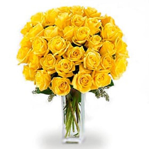 Buy Delight Yellow Roses Bunch