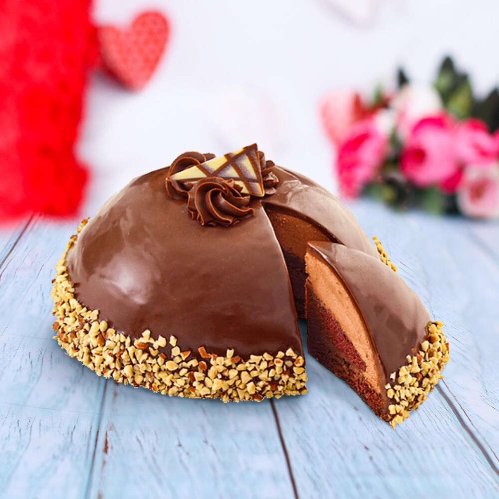 Almond Chocolate Sponge Cake Winni