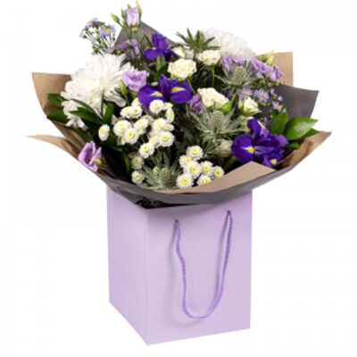 Impressive Violet Arrangement
