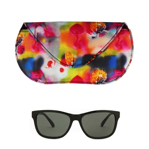 Buy Multicolor Print Sunglasses Case