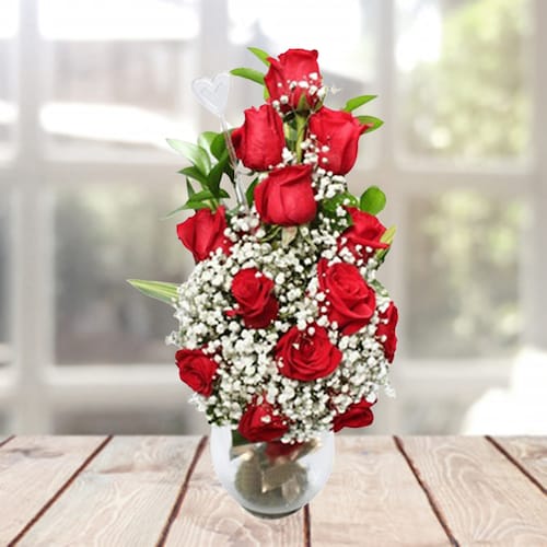Buy Love Basket of Roses