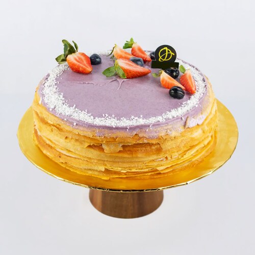 Buy Fascinating Purple Sweet Potato Crepe Cake