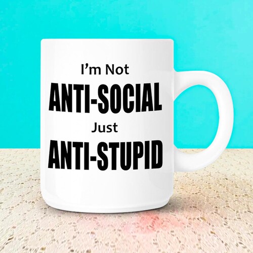 Buy Funny Message Mug