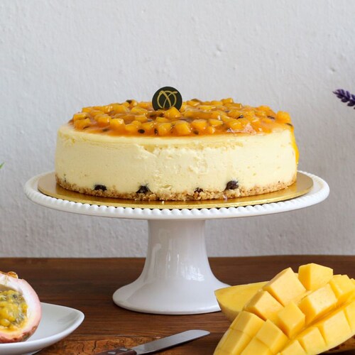 Buy Freshly Mango and Passion Cheesecake