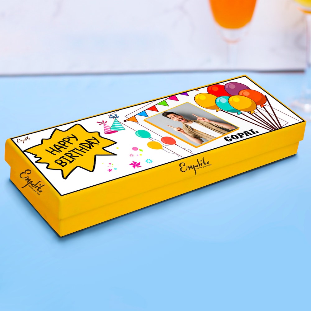 Personalized Chocolate Box For Birthday Winni