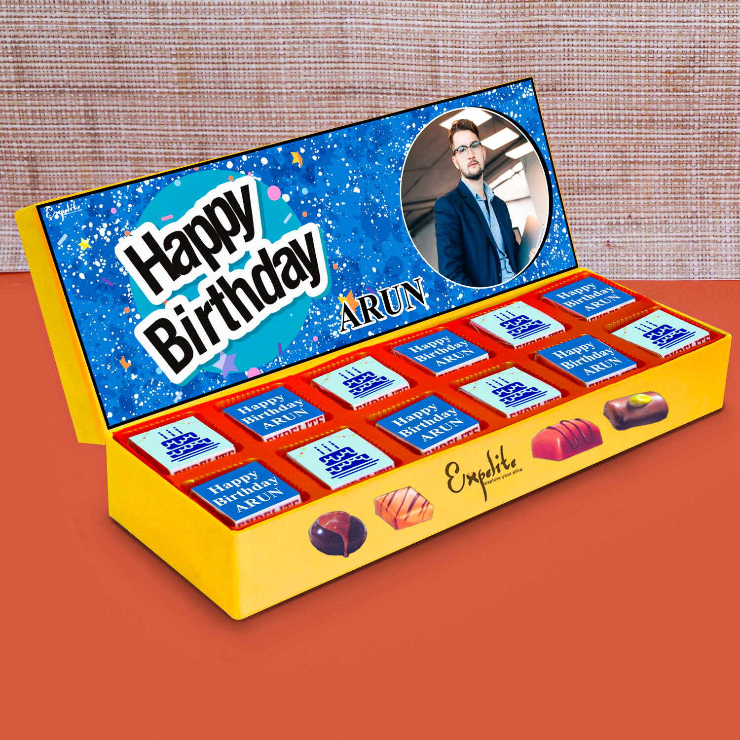 Personalised Chocolate 30th, 40th, 50th Birthday Gift By The Unique  Chocolate | notonthehighstreet.com