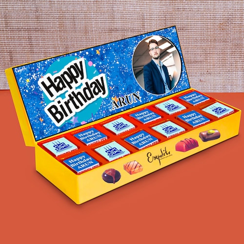 Buy Personalized Chocolates For Birthday