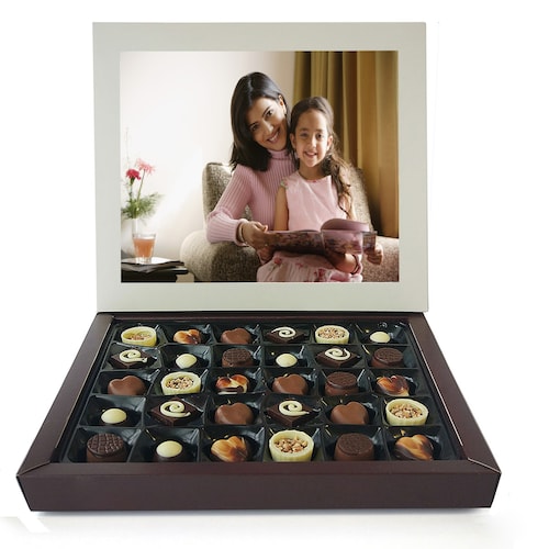 Buy Chocolate Personalised Photo Box