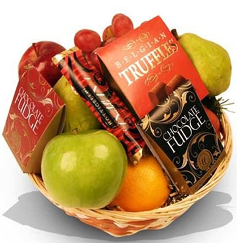 Buy Fruits and Chocolates Basket