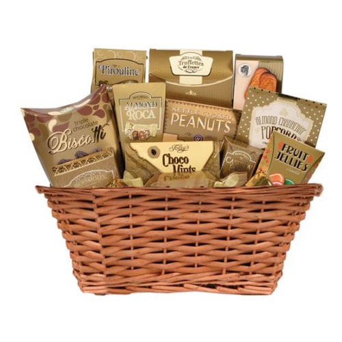 Buy Beautiful Basket Of Triumphant Treats