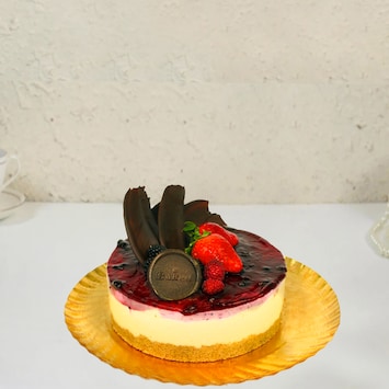 Fruity Blackcurrant Cheesecake