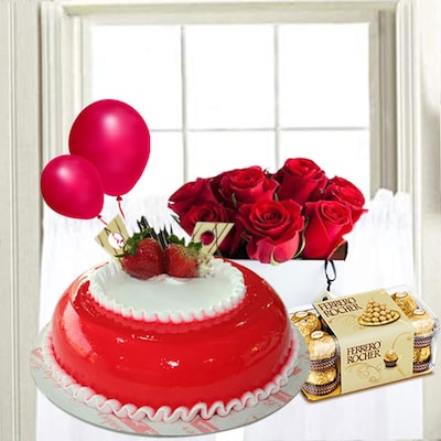 Romantinc Cake Combo