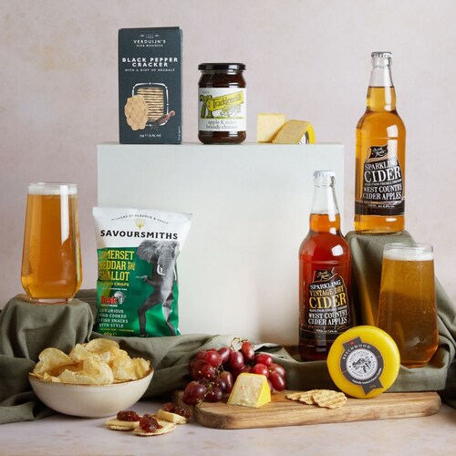 Buy Cider and Cheese Hamper