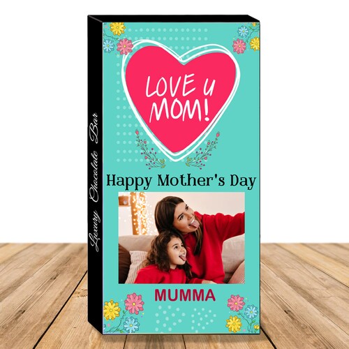 Buy Love You Mom Personalised Chocolate Gift