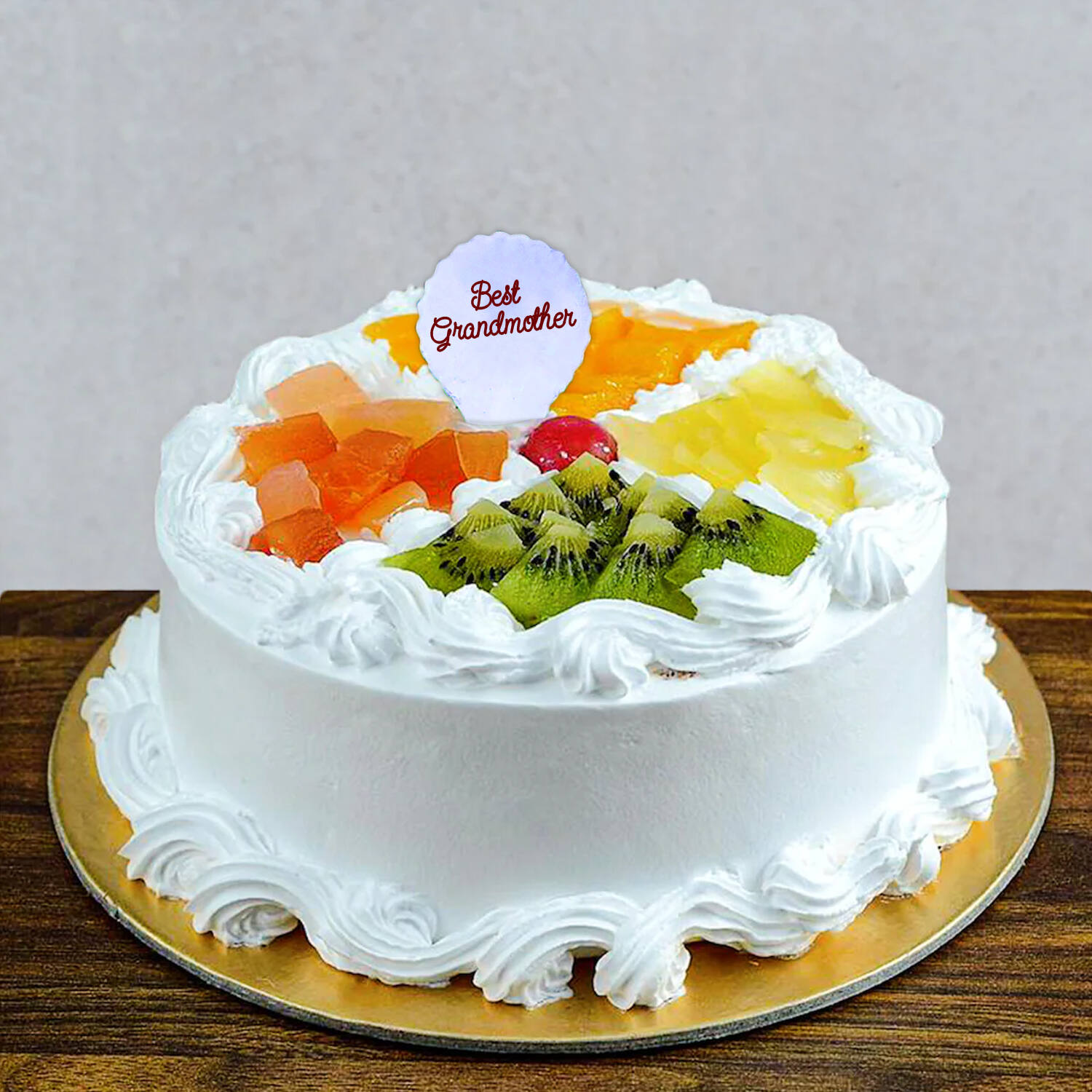 Floral Designer Birthday Cake | bakehoney.com